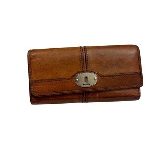 Brown Leather Fossil Wallet